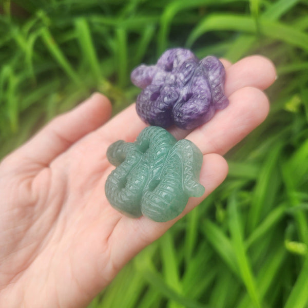 Crystal Snake Animal Figurines