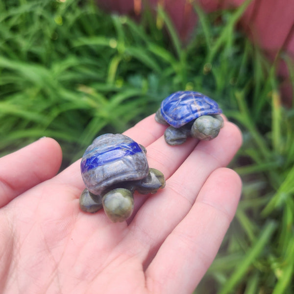 Crystal Turtle Stone Animal Figurines