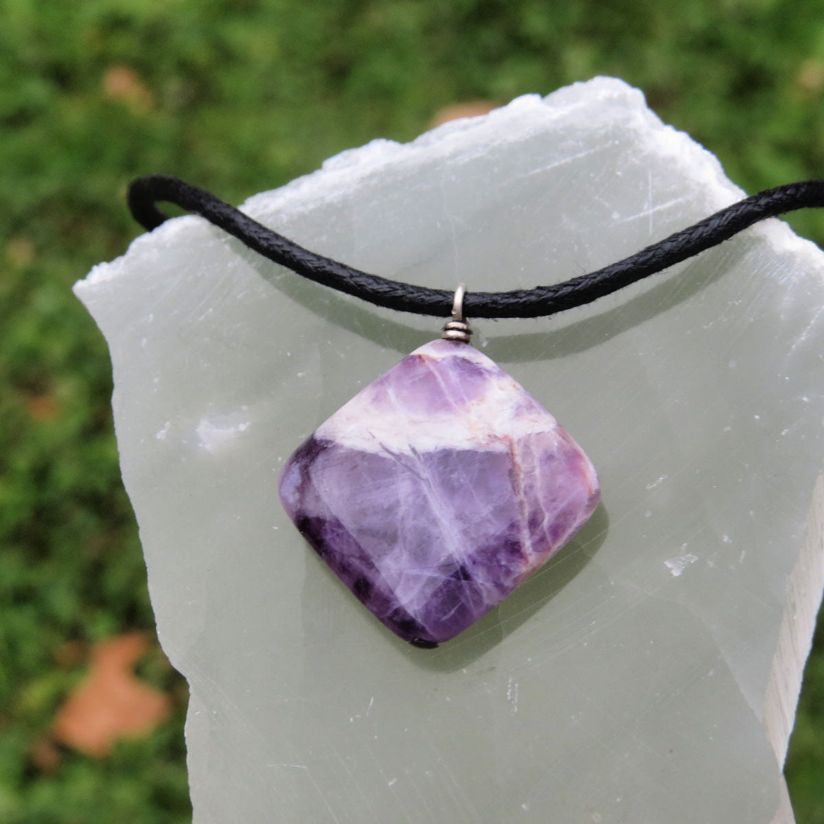 Amethyst necklace mens new arrivals
