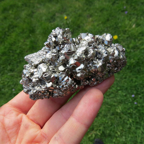 Pyrite Crystal Cluster 3" | Fools Gold Stone Nugget