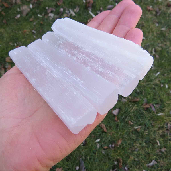 Small Selenite Wand | 4" Selenite Stick