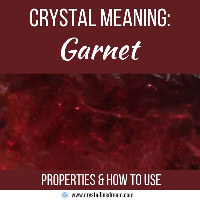 Garnet Crystal Meaning