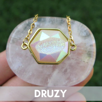 Druzy Crystal Jewelry