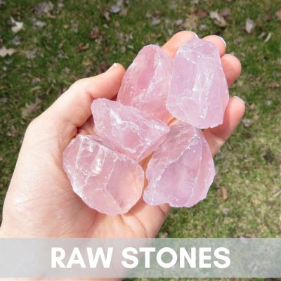 Raw Crystals and Natural Stones