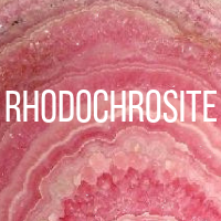 Rhodochrosite Crystals