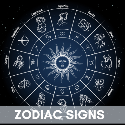 Zodiac Sign Crystals