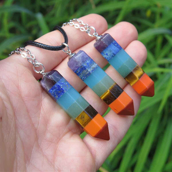 7 Chakra Crystal Necklace