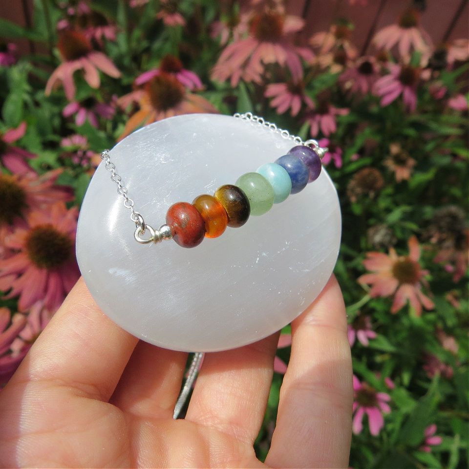 7 Chakra Beaded Necklace