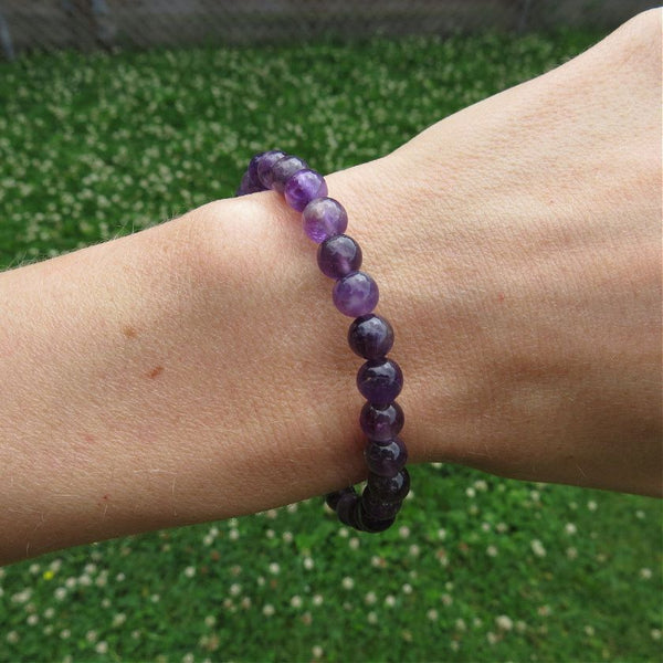 Amethyst Crystal Bracelet