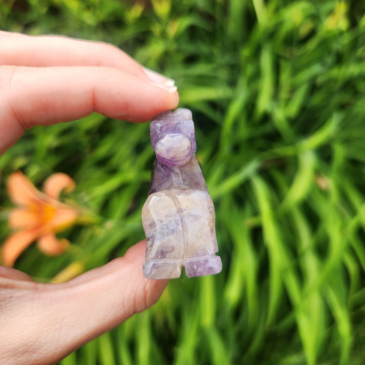 Amethyst Crystal Horse Animal Stone