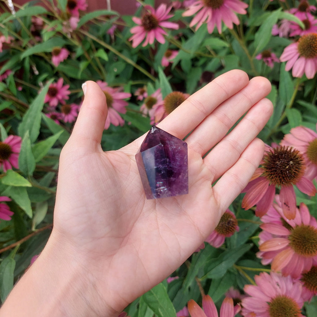 Amethyst Point Crystal Tower
