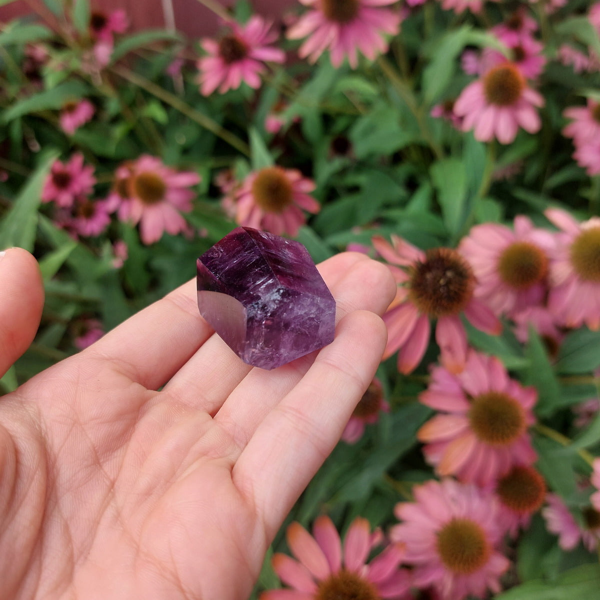 Amethyst Crystal Point Standing Tower 1.5"