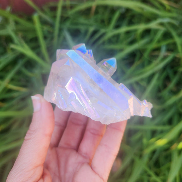 Angel Aura Quartz Cluster