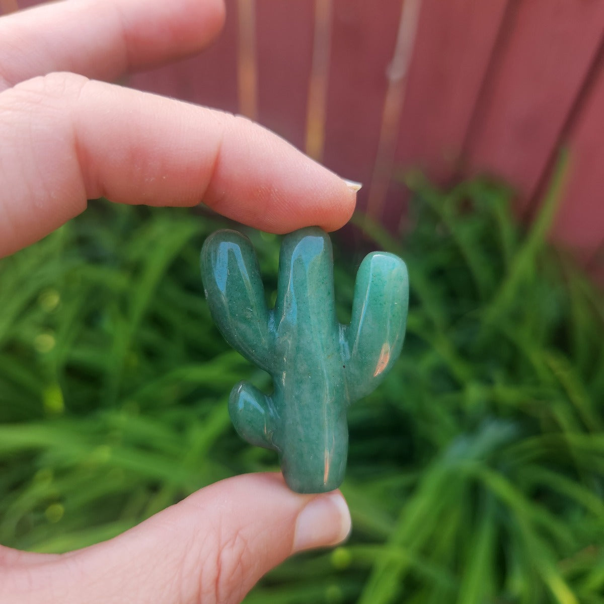 Aventurine Crystal Cactus Stone