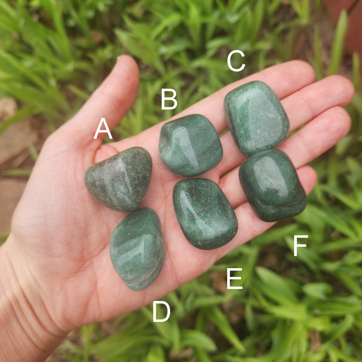 Aventurine Crystal Tumbled Stone 1.25"