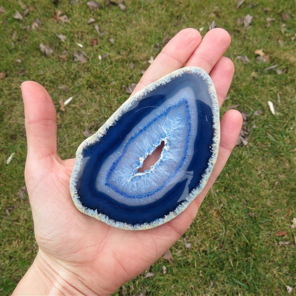 Blue Agate Slice