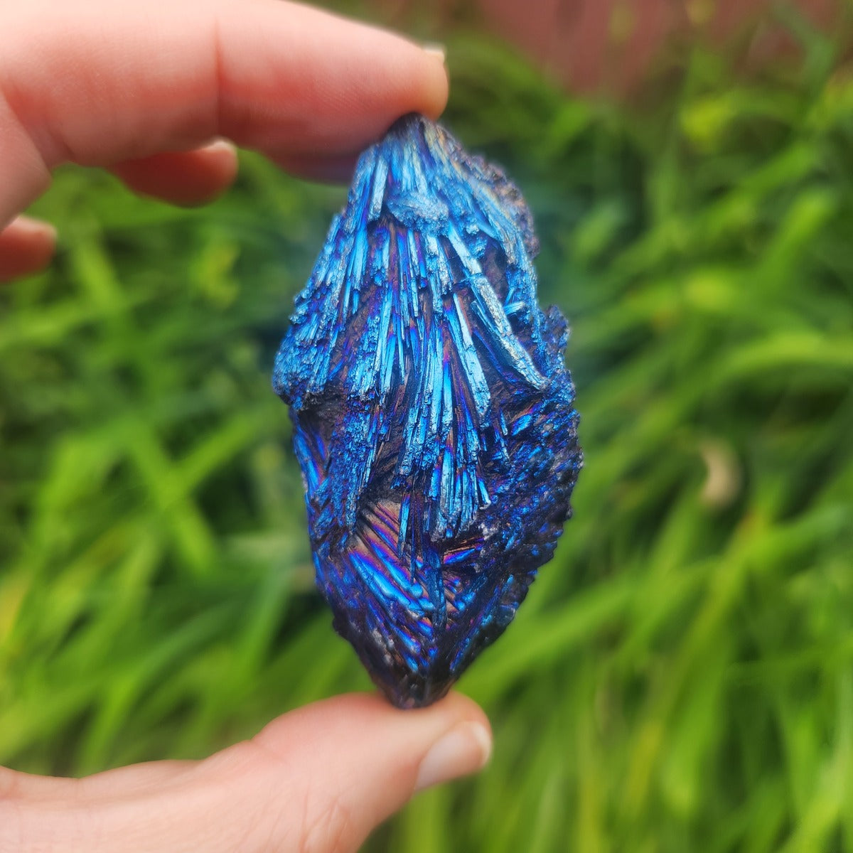 Blue Aura Kyanite Crystal Stone