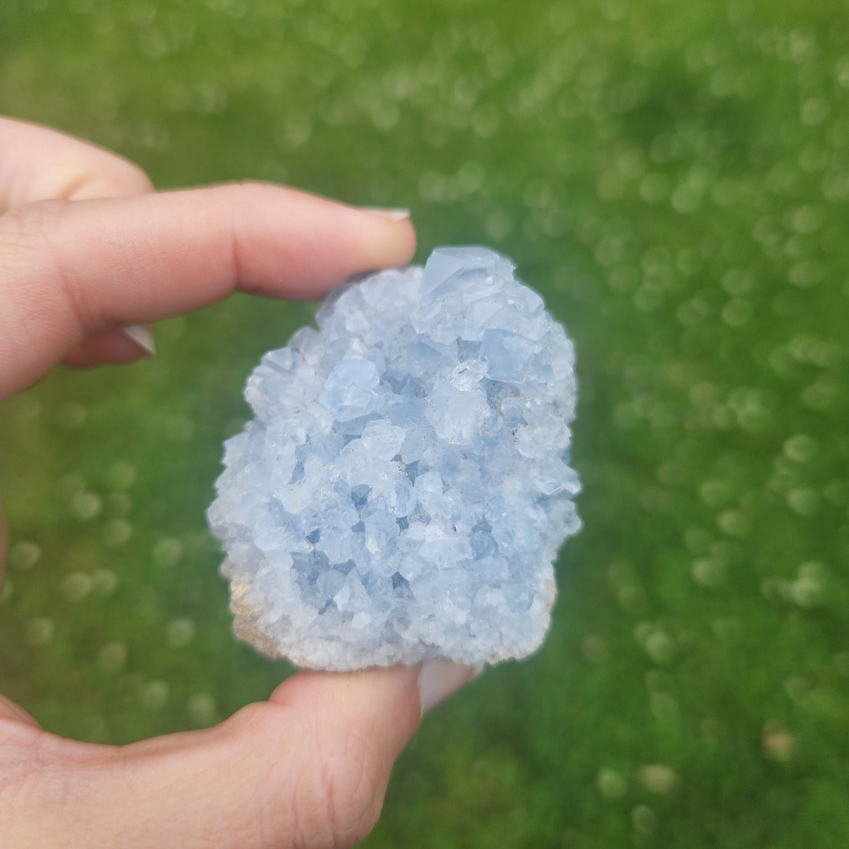 Celestite Crystal Cluster