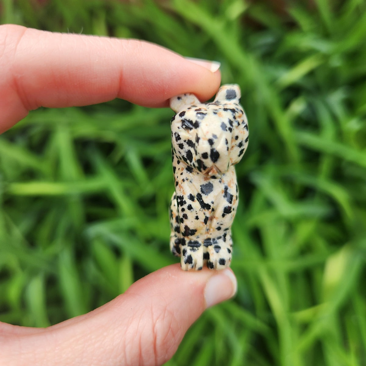 Cheetah Crystal Cat Leopard Carving