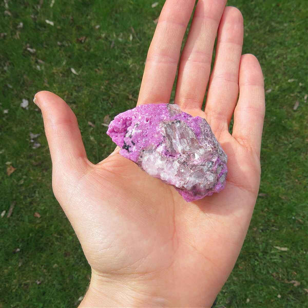 Cobaltoan Calcite Crystal Chunk 2.25"