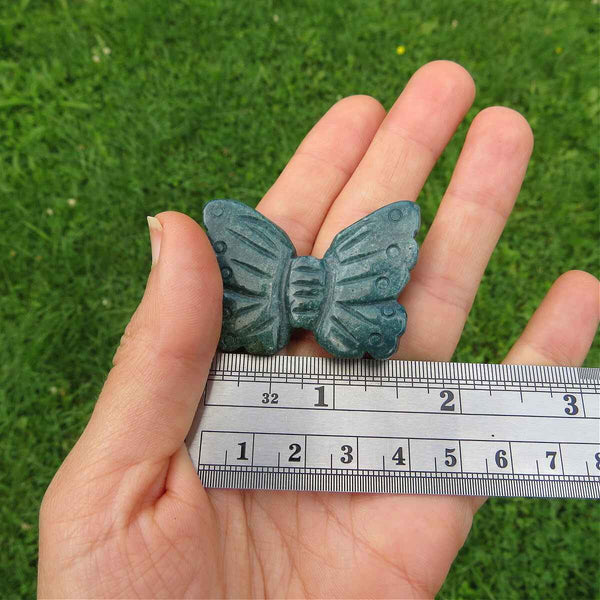 Crystal Butterfly Stone Carving | Carved Crystal Animal