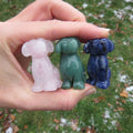 Crystal Dog Figurine