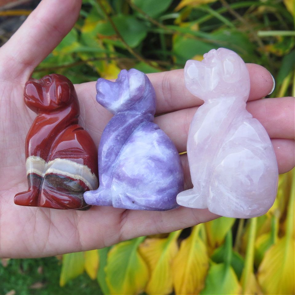 Crystal Dog Figurines - Labrador