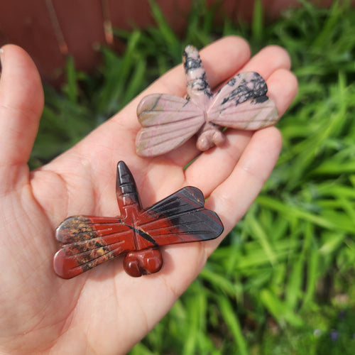 Dragonfly Crystal Animal Figurine