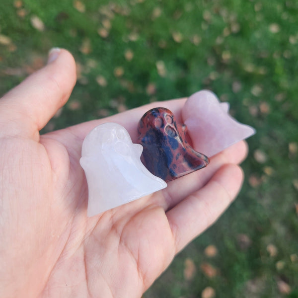 Crystal Ghost Figurine