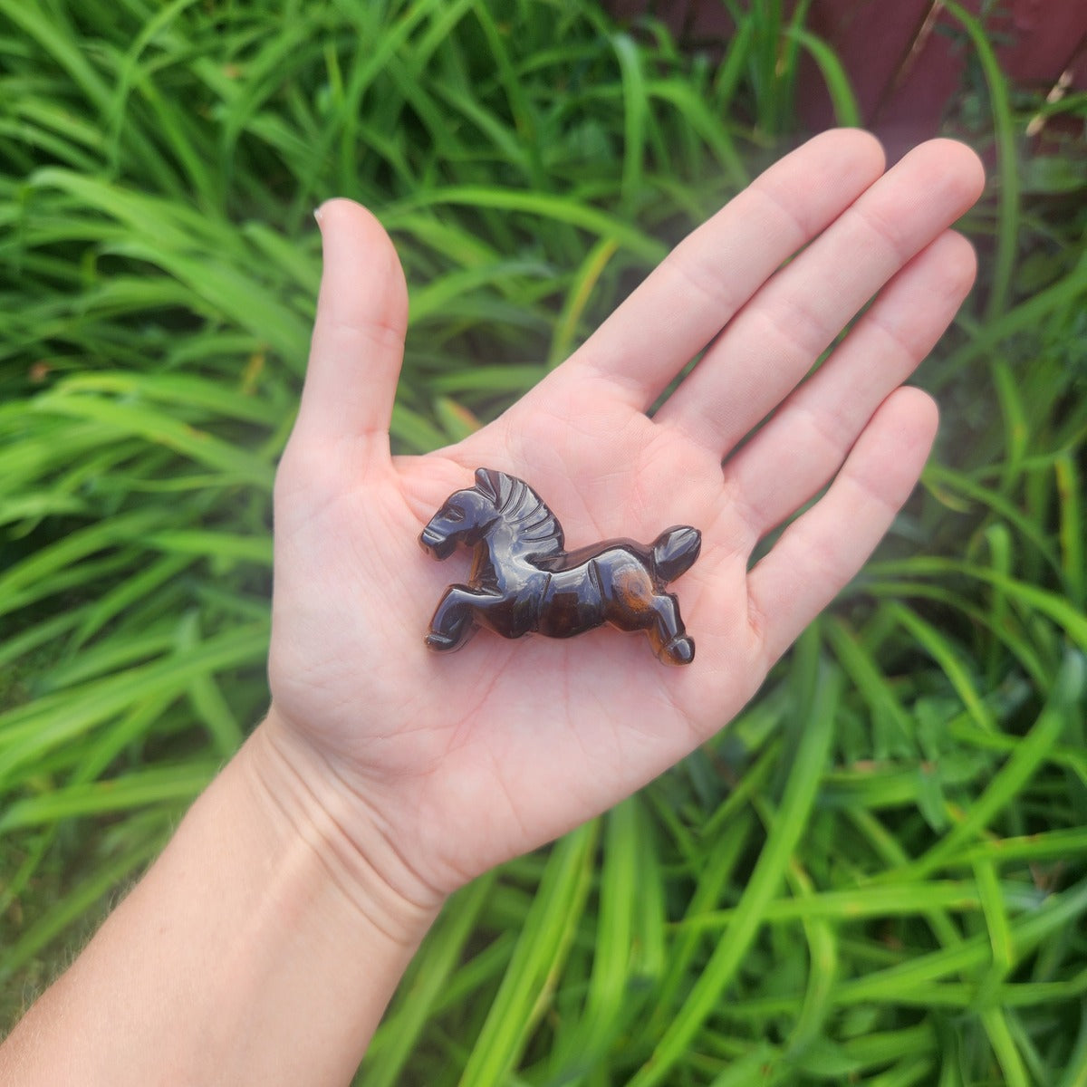 Crystal Horse Figurine