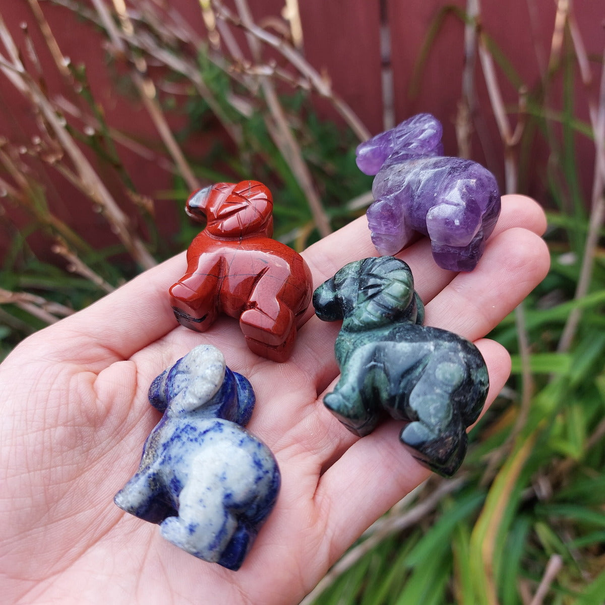 Crystal Ram Animal Figurines