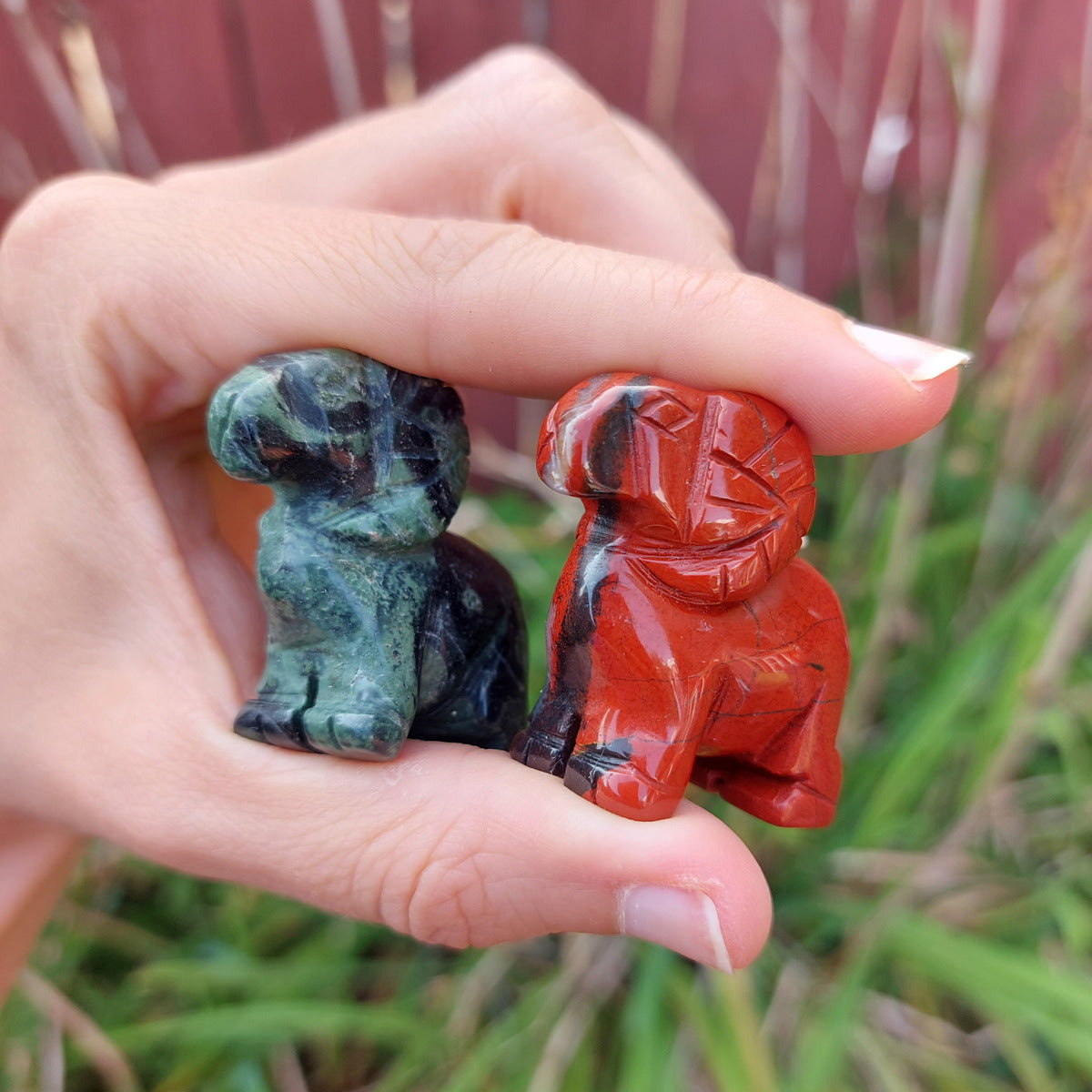 Crystal Ram Animal Figurine 1.5" Aries Zodiac Stone
