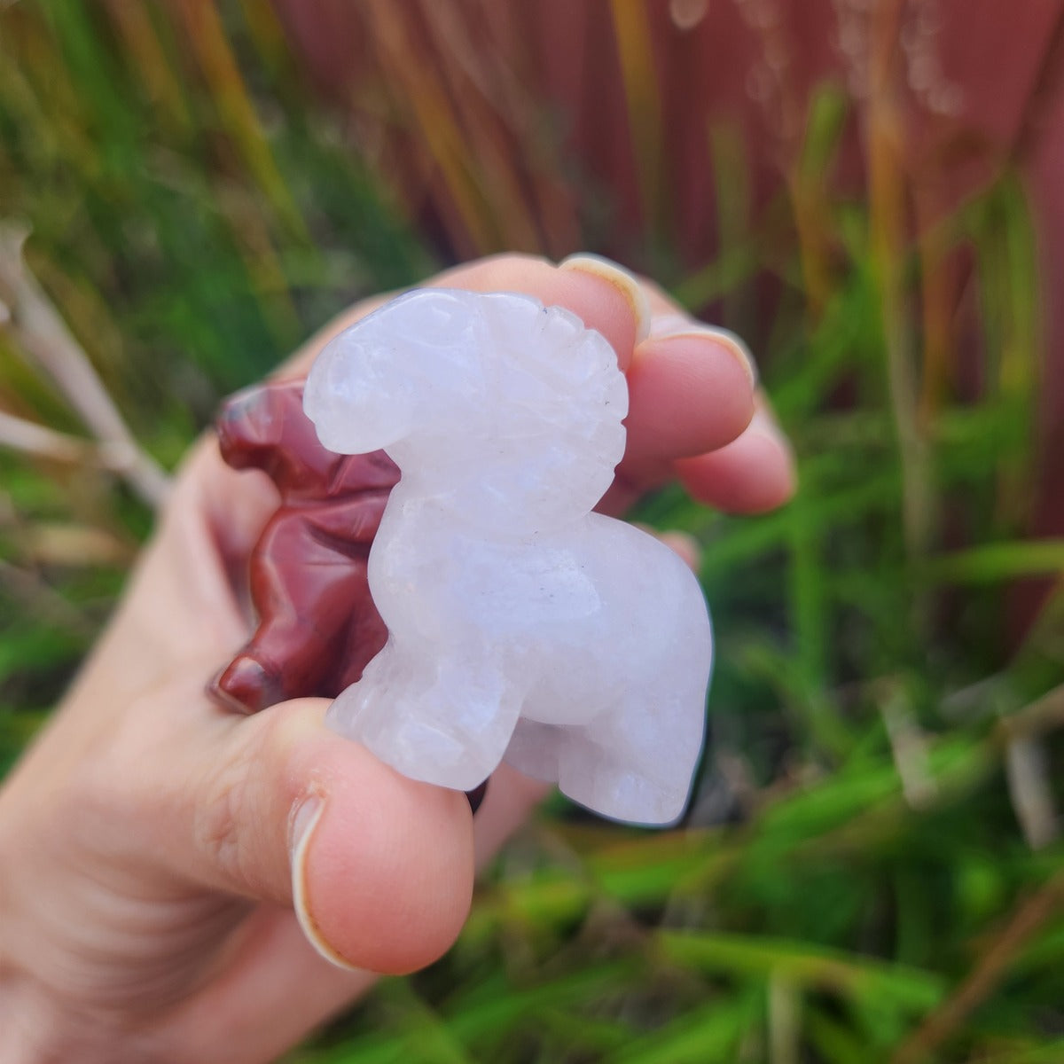 Crystal Ram Carvings