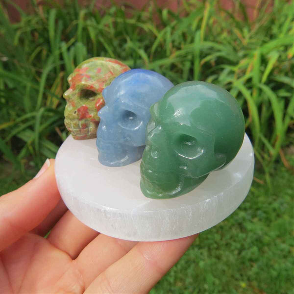 Crystal Skull Stone Carvings