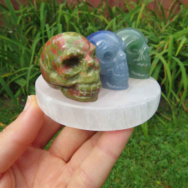 Carved Crystal Skulls