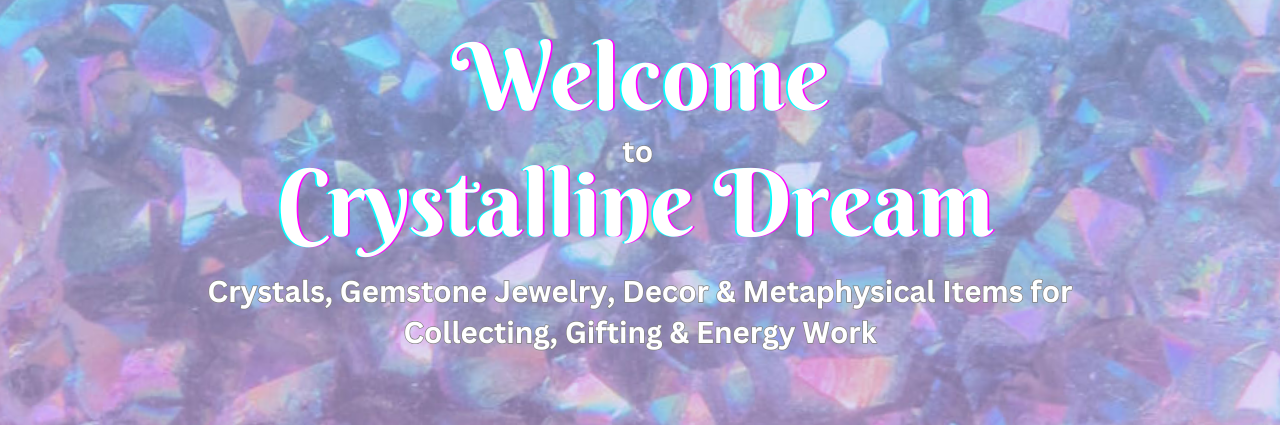 Crystalline Dream Crystal Shop Banner