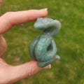 Green Aventurine Crystal Snake Stone
