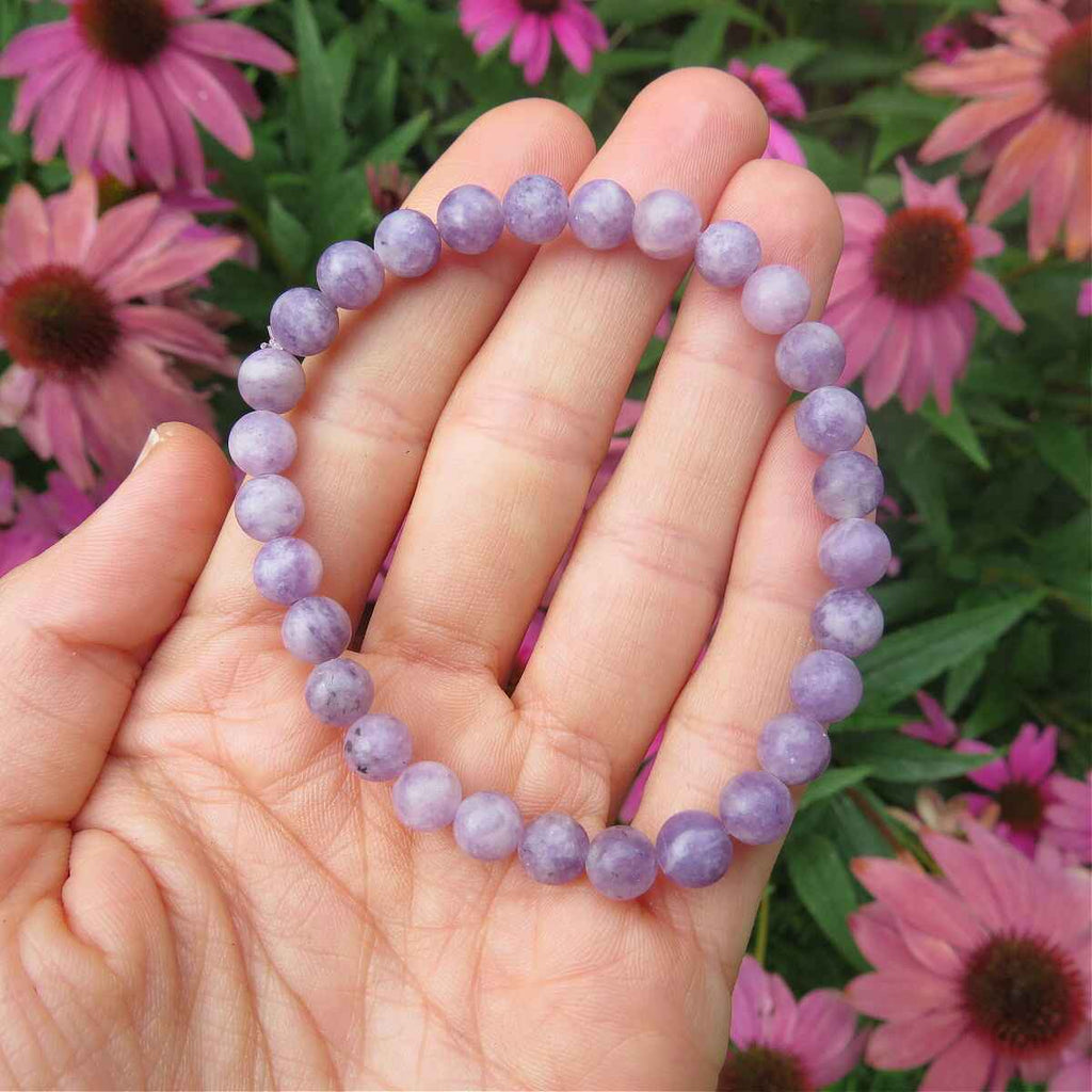 Howlite & Lepidolite Bracelet — Wax & Wane