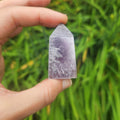 Lepidolite Crystal Point Tower