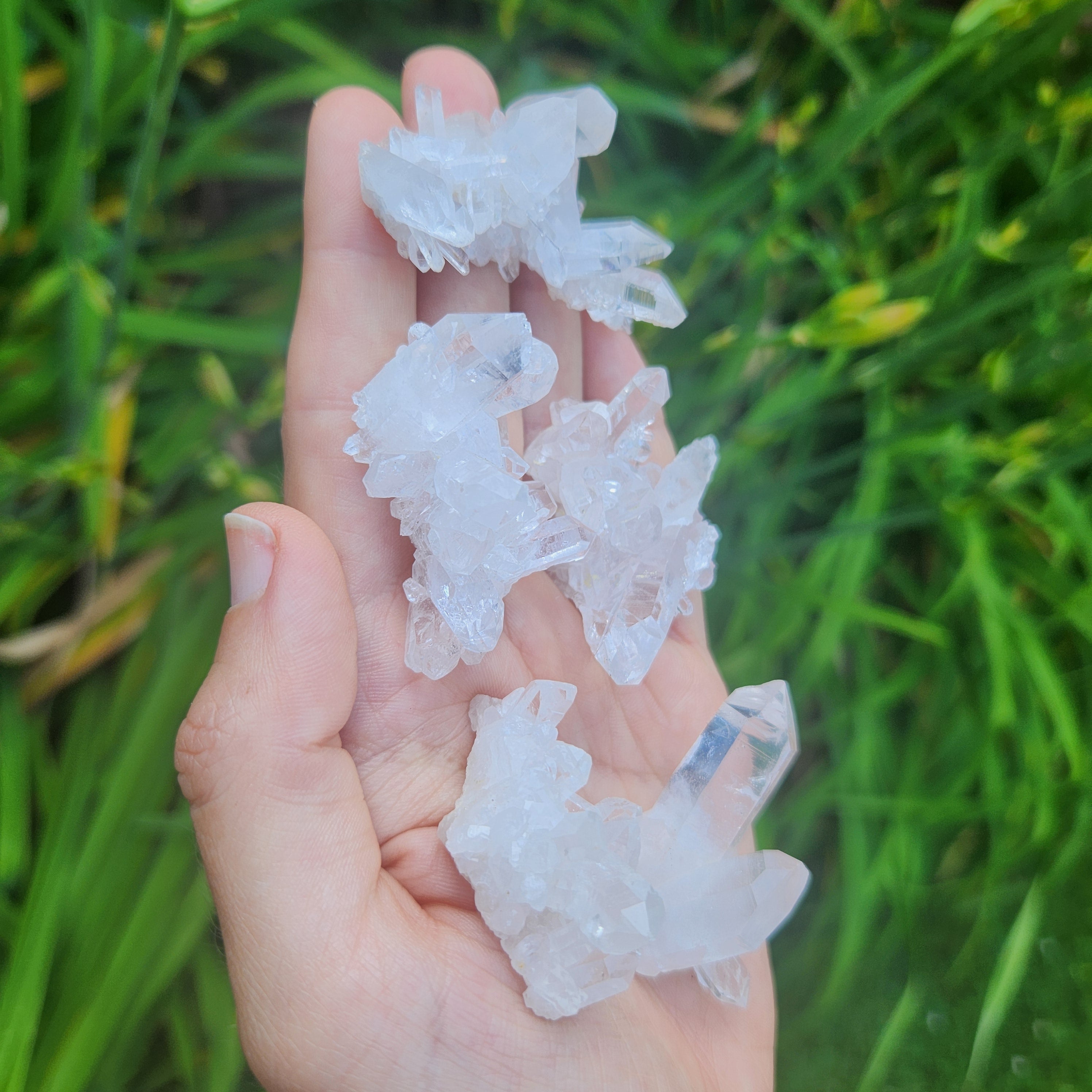 Arkansas Quartz Crystals Clusters