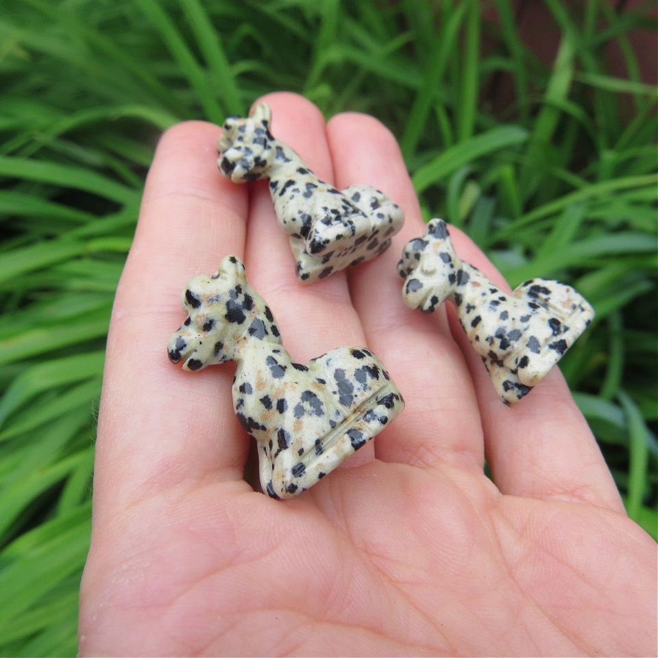 Mini Crystal Giraffe Animal Figurines