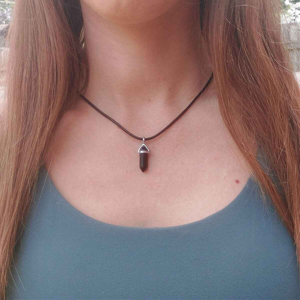Mini Crystal Point Necklaces