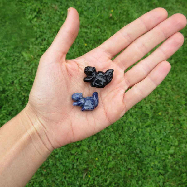 Small Crystal Squirrel Stone