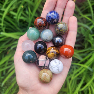 Mini Crystal Ball 20mm Stone Sphere