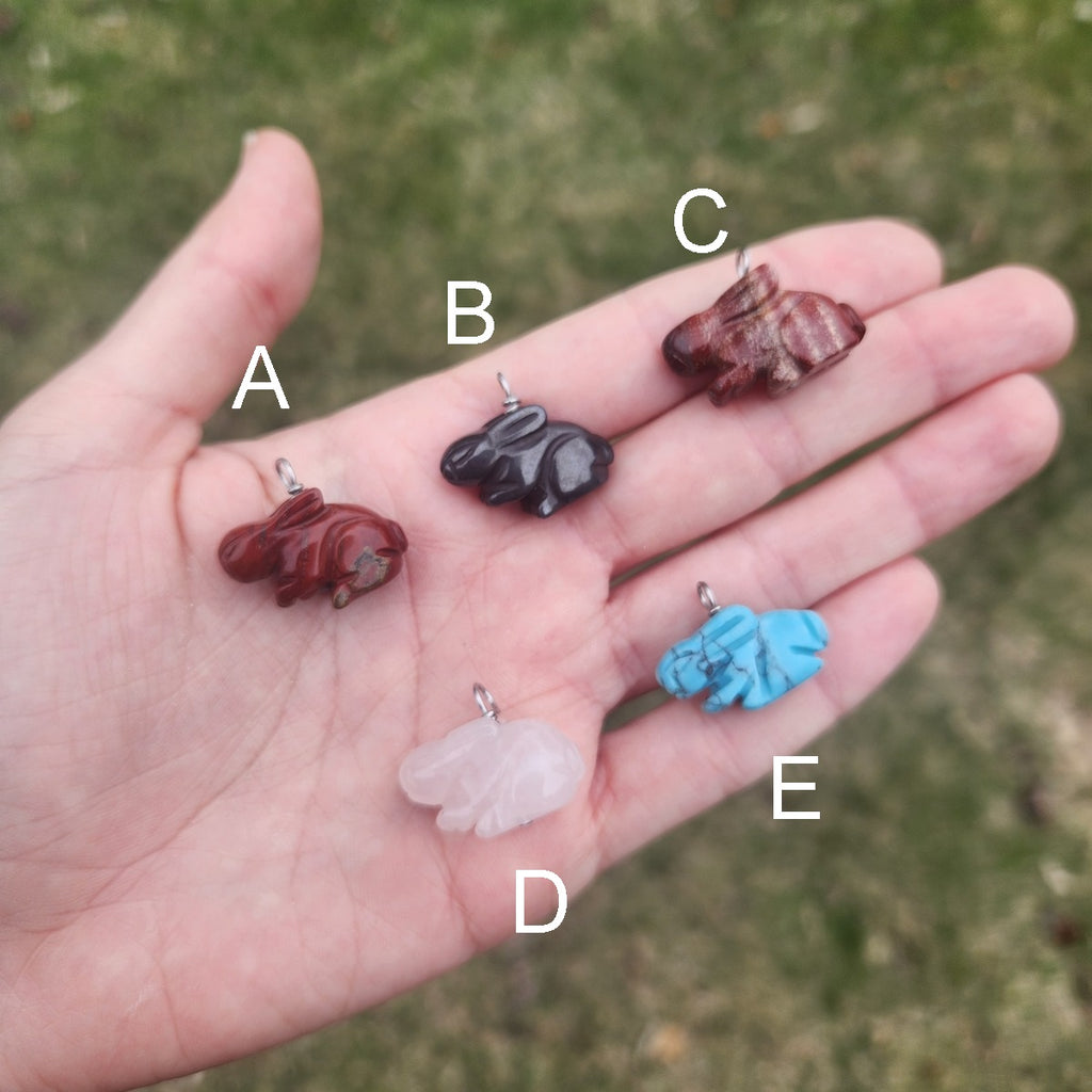 Mini Crystal Rabbit Necklace