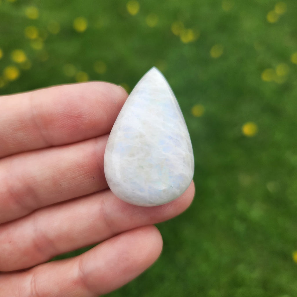 Rainbow Moonstone Cabochon Crystal