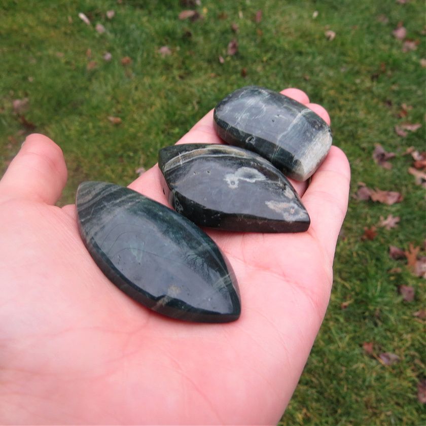 Blue Ocean Jasper Crystal Cabochon 2.25