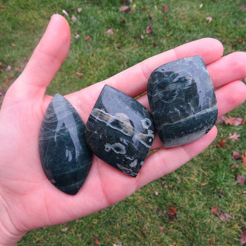 Blue Ocean Jasper Crystal Cabochon