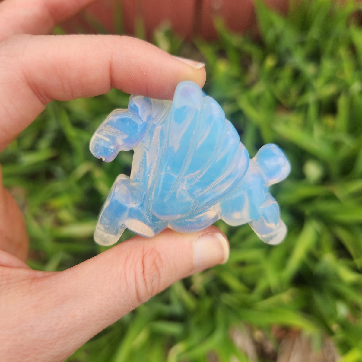 Opalite Crystal Pegasus Figurine