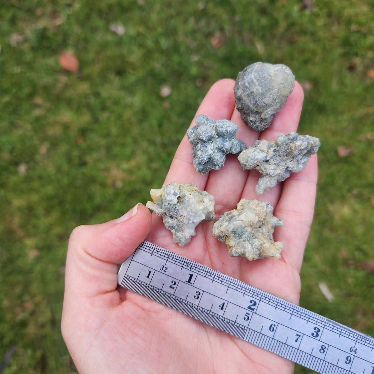 Raw Prehnite Crystal Cluster 1"